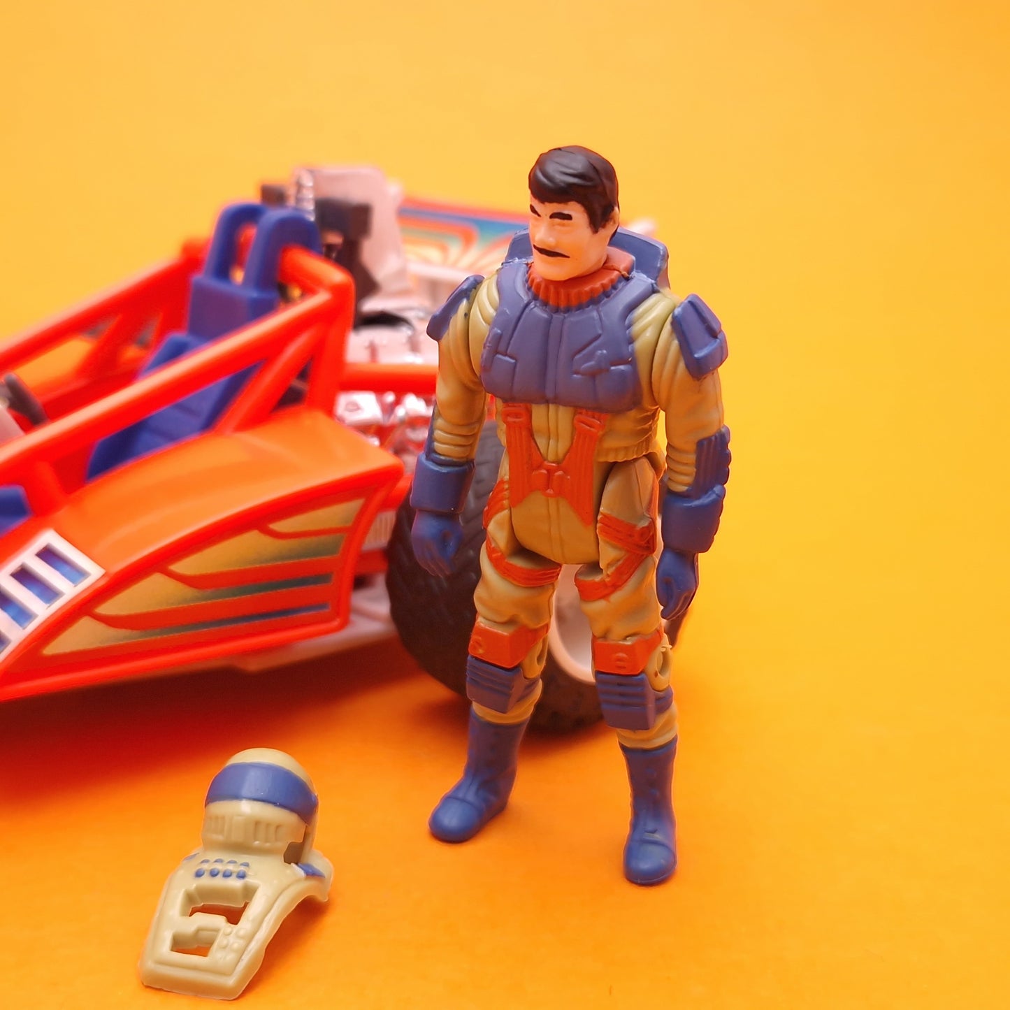 M.A.S.K ☆ FIREFLY JULIO LOPEZ Vintage Figure ☆ Boxed MASK Kenner 80s Vehicle