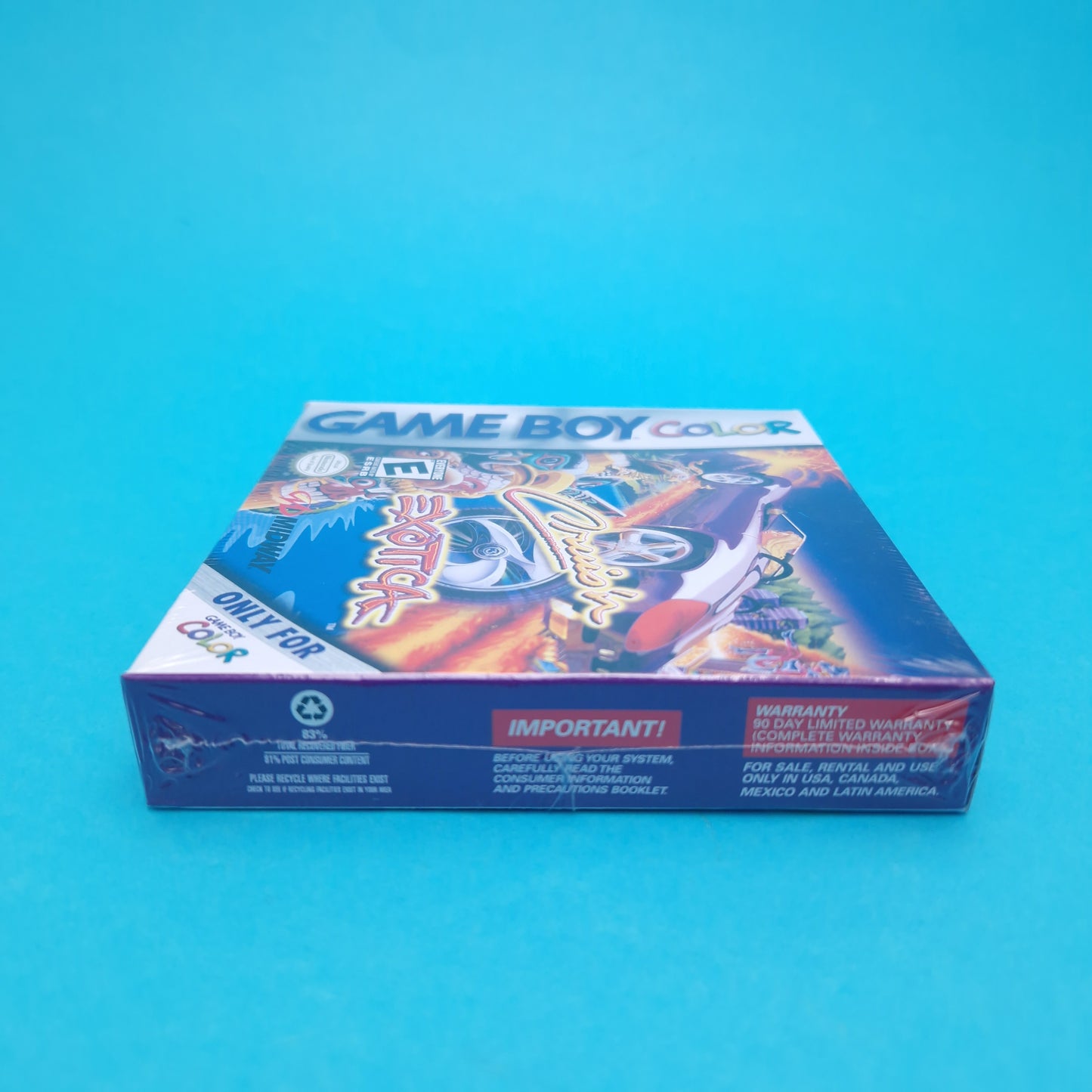 NINTENDO GAMEBOY COLOUR ☆ CRUIS'N EXOTICA ☆ Factory SEALED Vintage Retro Game Original
