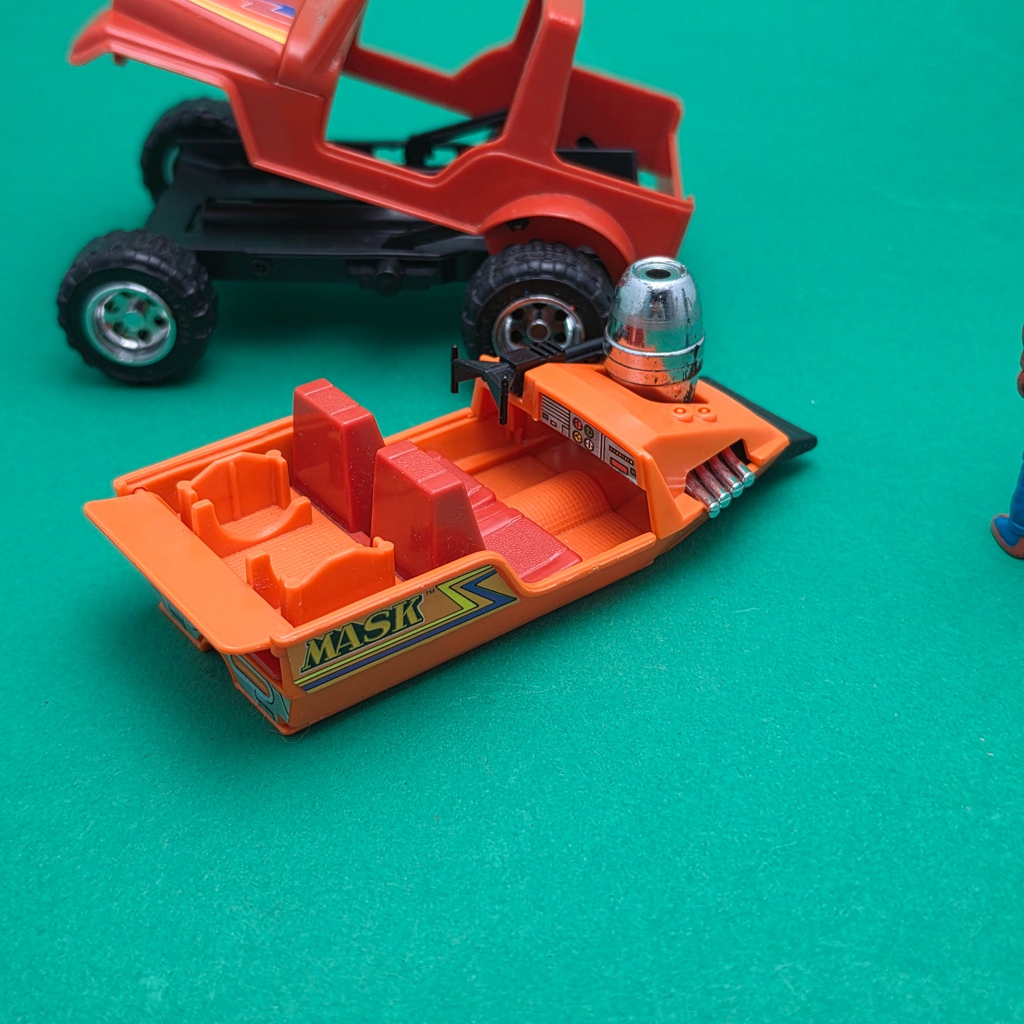 M.A.S.K ☆ GATOR DUSTY HAYES Complete Vintage Figure Vehicle ☆ MASK Kenner 80s