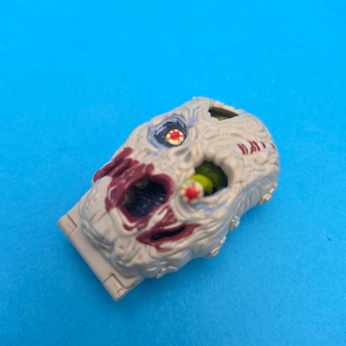 MIGHTY MAX ☆  NEUTRALISES ZOMBOID Horror Heads Vintage Figure Playset ☆ Complete