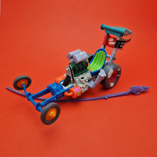 TEENAGE MUTANT NINJA TURTLES ☆ SEWER DRAGSTER Vintage Action Figure Vehicle ☆ Loose
