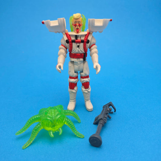 GHOSTBUSTERS ☆ EGON SUPER FRIGHT FEATURES Vintage Figure ☆ Loose 80s Kenner Complete