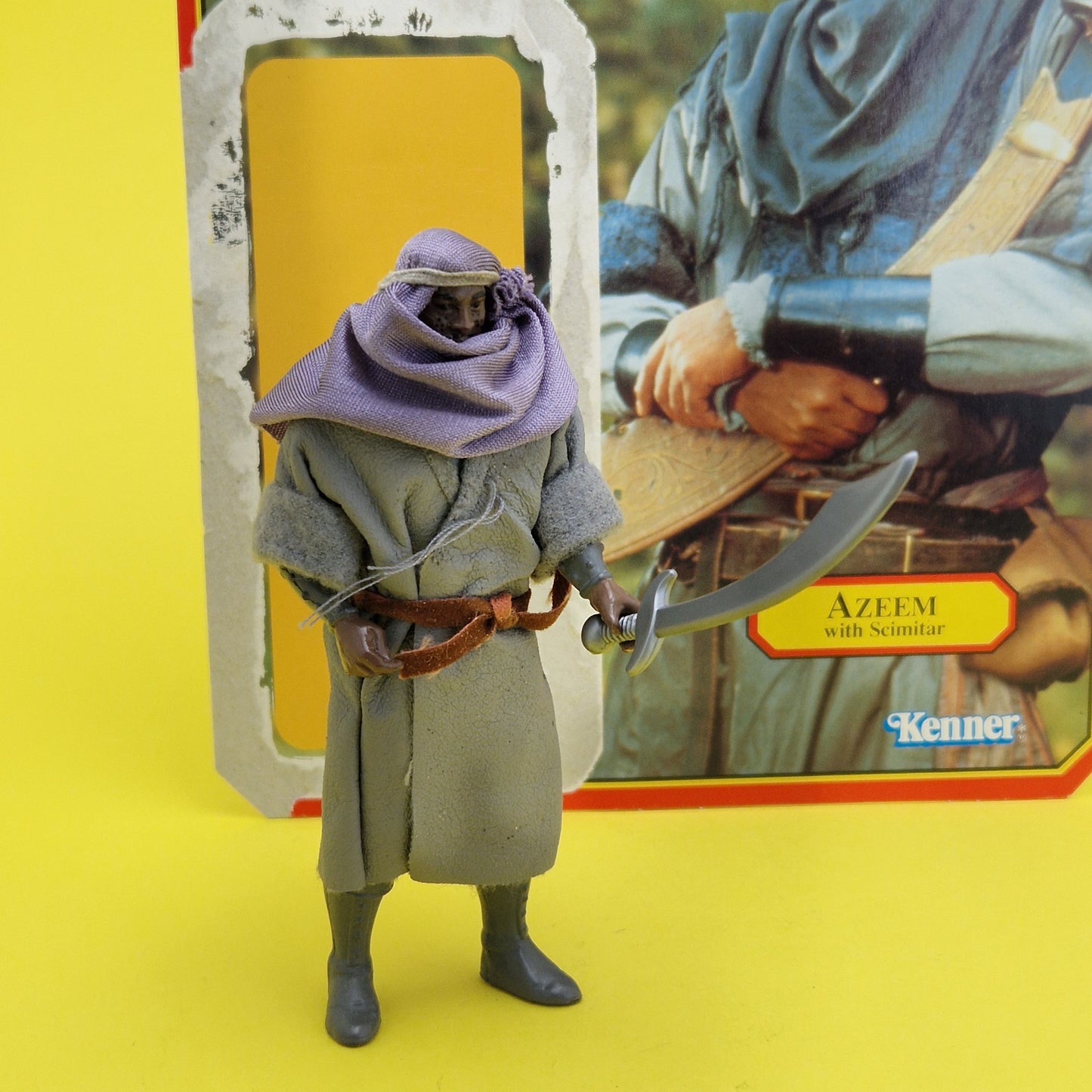 ROBIN HOOD PRINCE OF THIEVES ☆ AZEEM Figure ☆ Vintage 90s Kenner