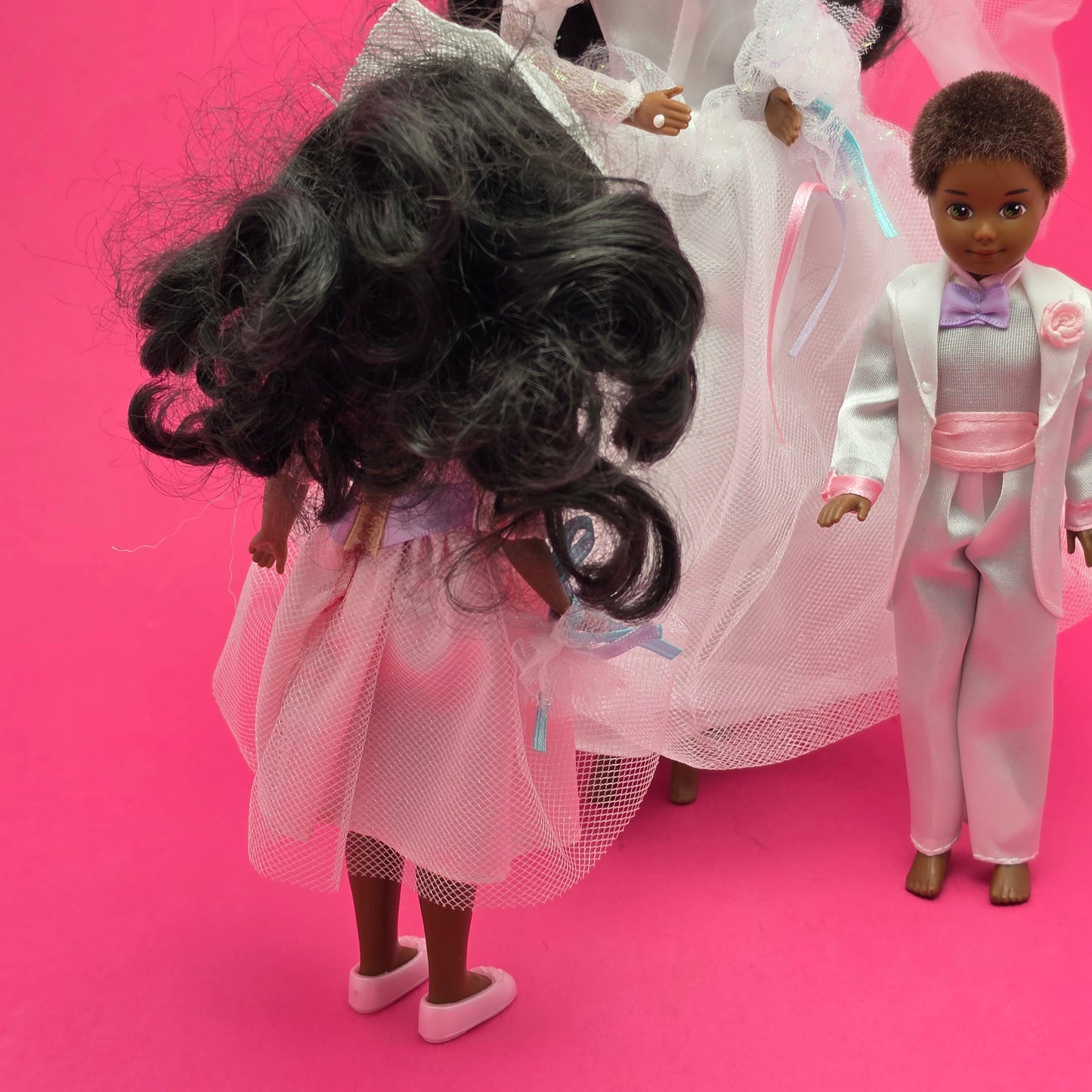 BARBIE ☆ DREAM WEDDING African American STACIE TODD Figure Doll Original Outfit ☆ Vintage Mattel 1993 Loose