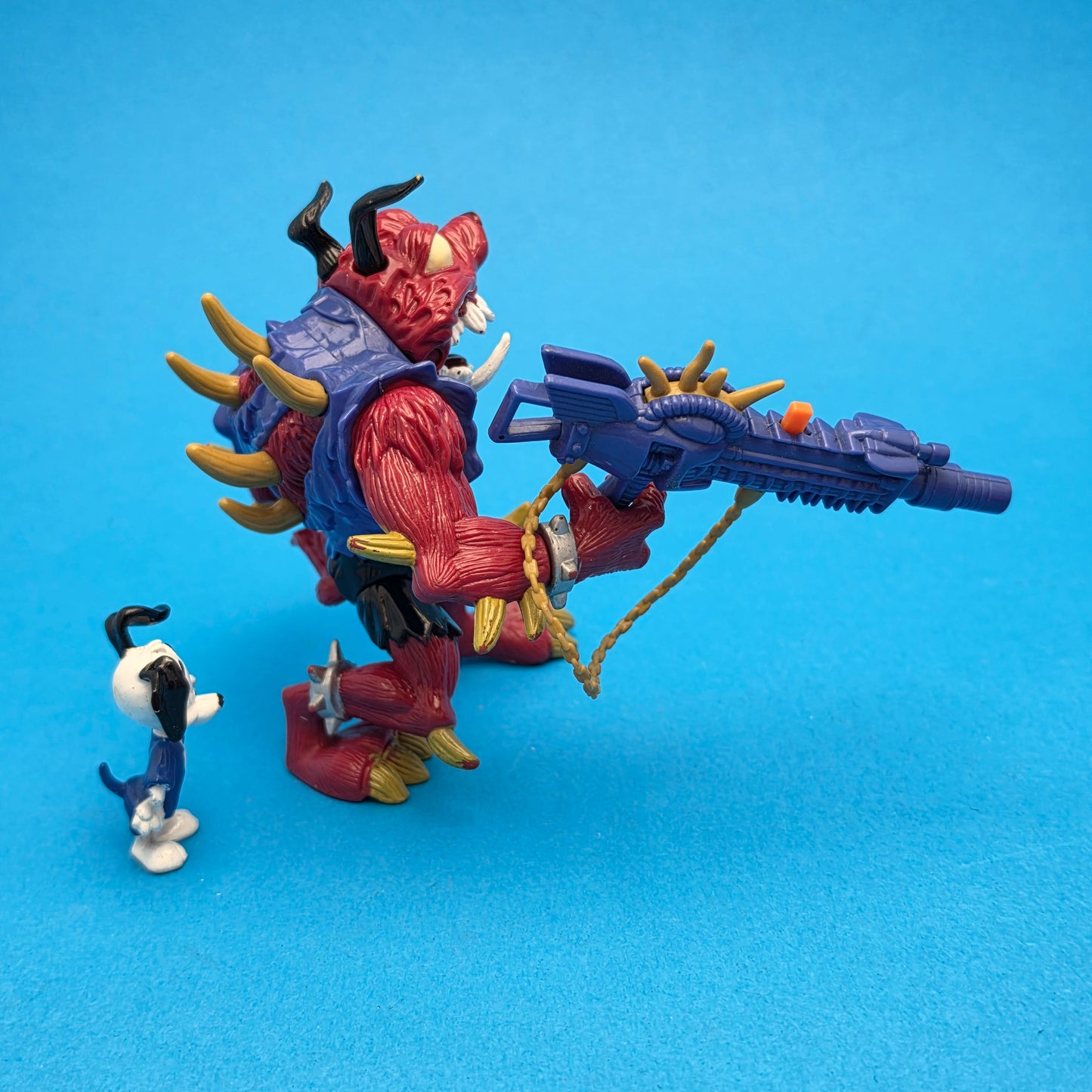 EARTHWORM JIM ☆ PETER PUPPY POCKET ROCKET SHIP Vintage Action Figures ☆ Loose Playmates