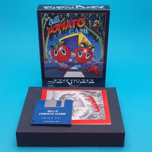 AMIGA ☆ BILLS TOMATO GAME ☆ BOXED Vintage Retro Game Commodore