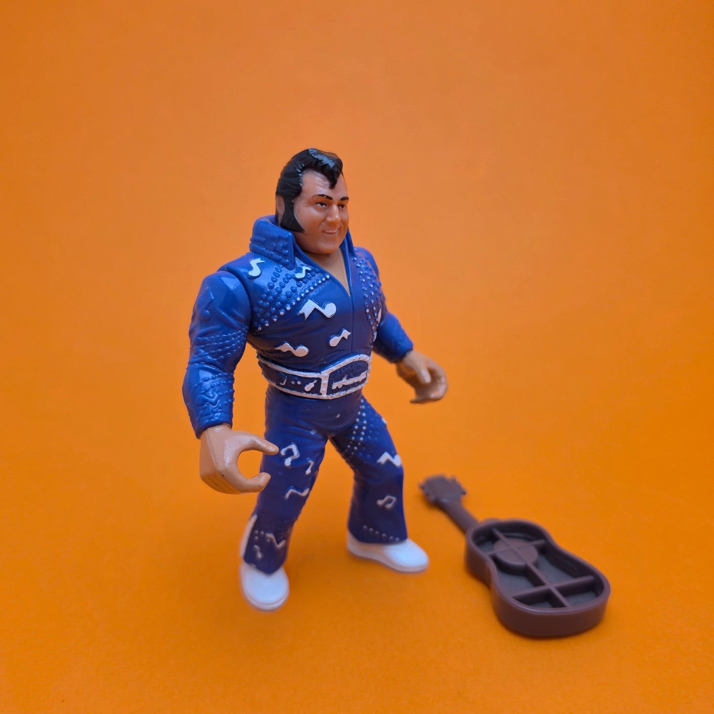 WWF HASBRO HONKEY TONK MAN Wrestling Figure Vintage Original ☆ Guitar 90s Complete