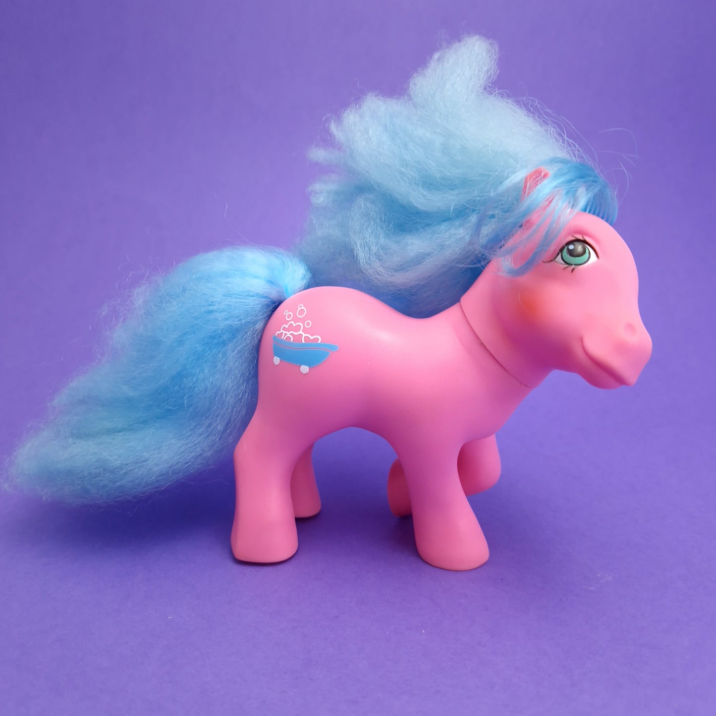 MY LITTLE PONY ☆ PERFUME PONY SWEET SUDS Vintage MLP Figure ☆ Loose 80s Hasbro