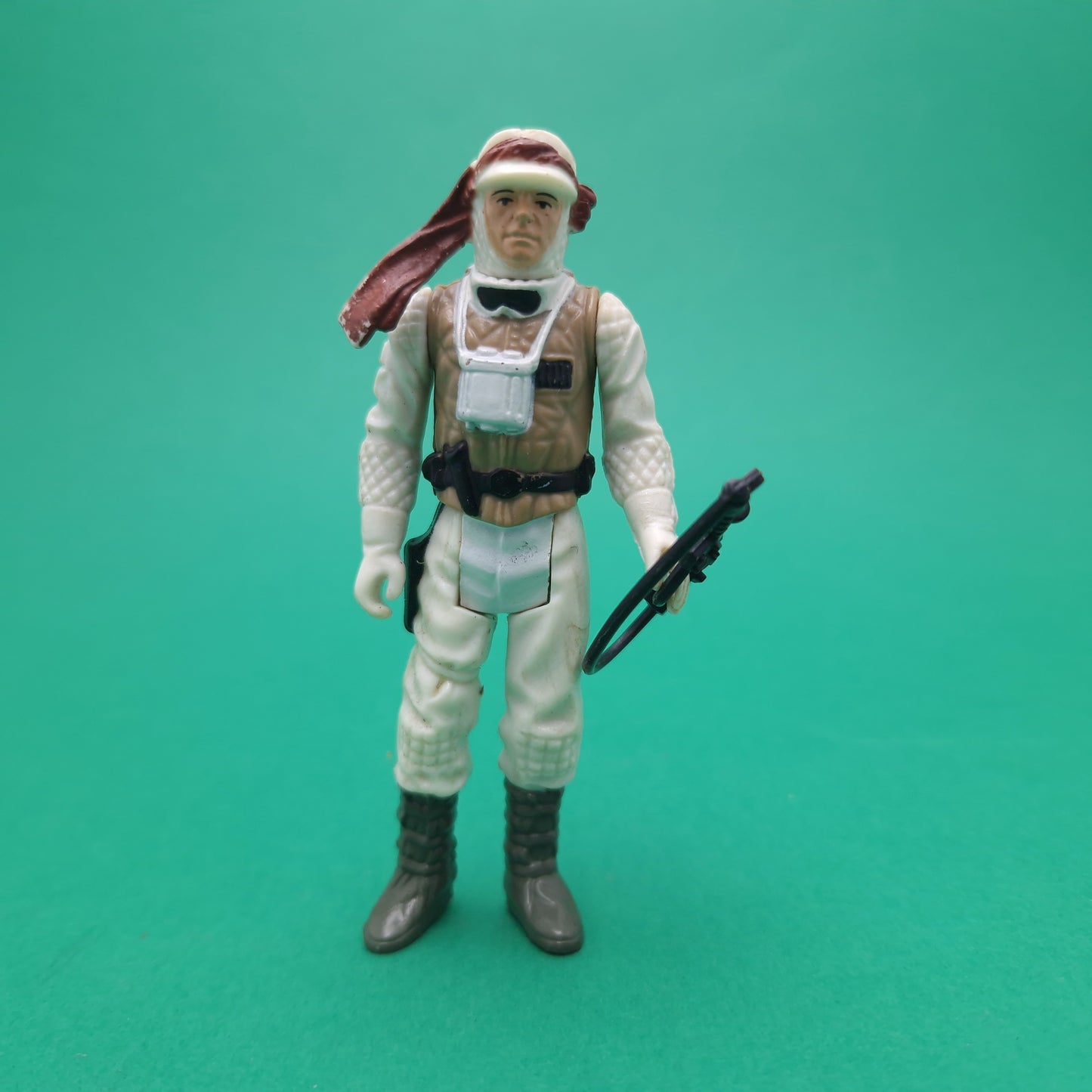 STAR WARS ☆ LUKE SKYWALKER HOTH Vintage Figure ☆ Original Rifle ESB HK Kenner 1980