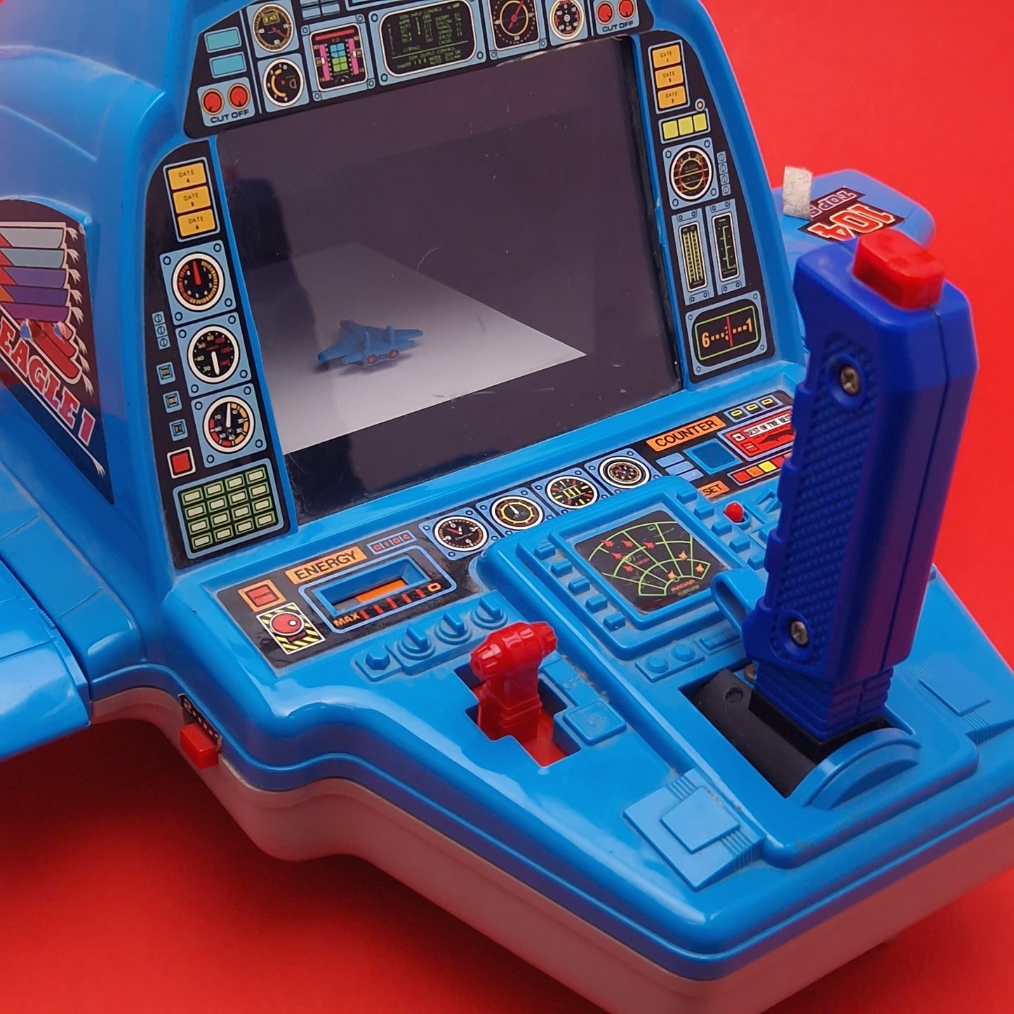 TOMY ☆ EAGLE SQUADRON TOP SHOT Handheld GAME Arcade Vintage ☆ Original TOMY