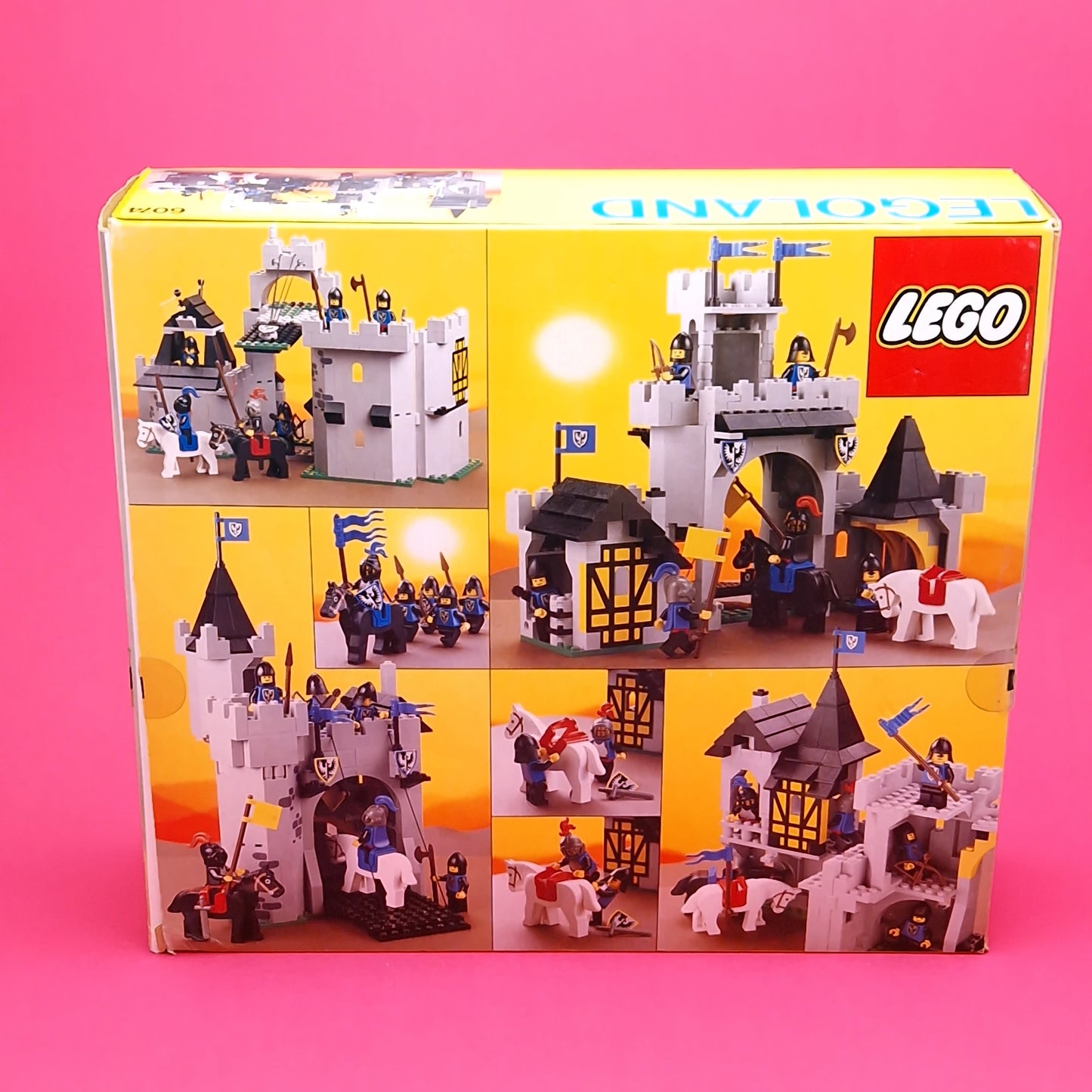 LEGO ☆ 6074 BLACK FALCONS FORTRESS CASTLE KNIGHTS BOXED Mini Figure ☆ Instructions 80s