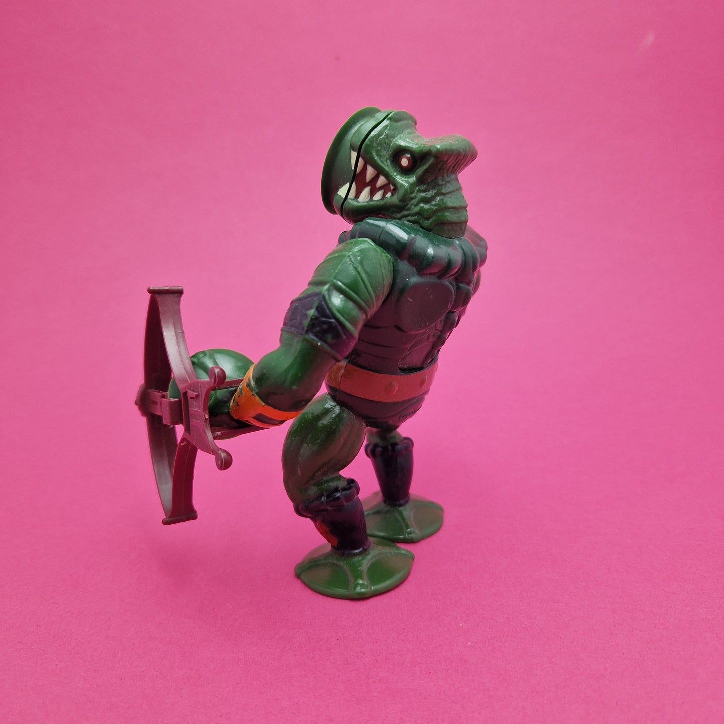 MASTERS OF THE UNIVERSE ☆ LEECH CROWSBOW Vintage Figure ☆ MOTU Loose 80s Mattel Original