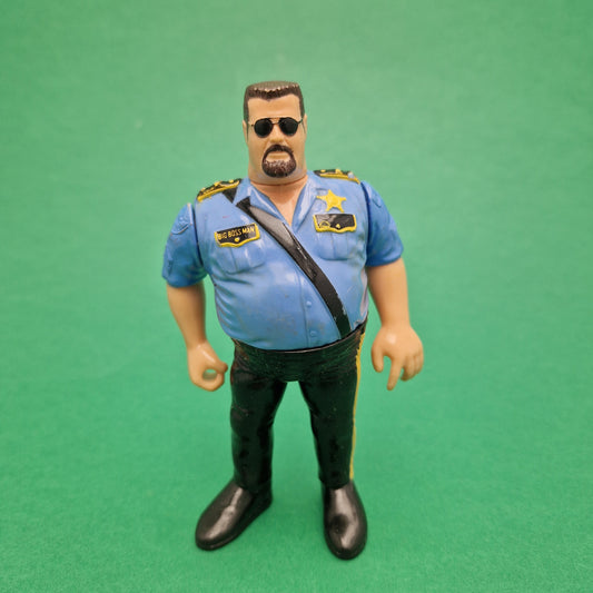 WWF HASBRO THE BIG BOSS MAN Vintage Wrestling Figure ☆ Original 90s Series 1