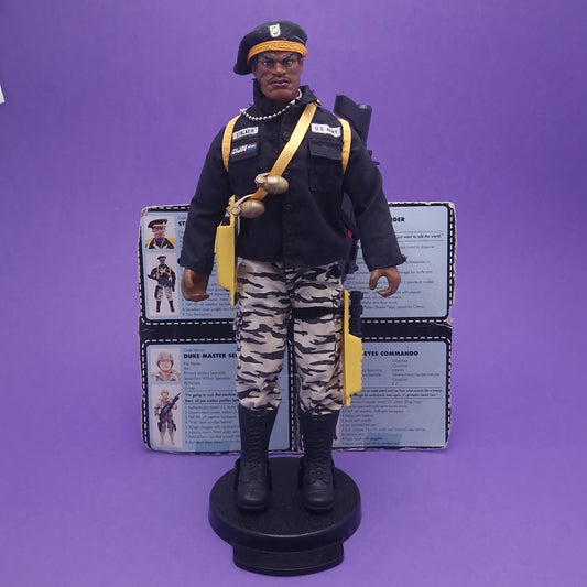 ACTION MAN ☆ G.I. JOE STALKER Hall Of Fame Figure ☆ Vintage HASBRO 90's Loose