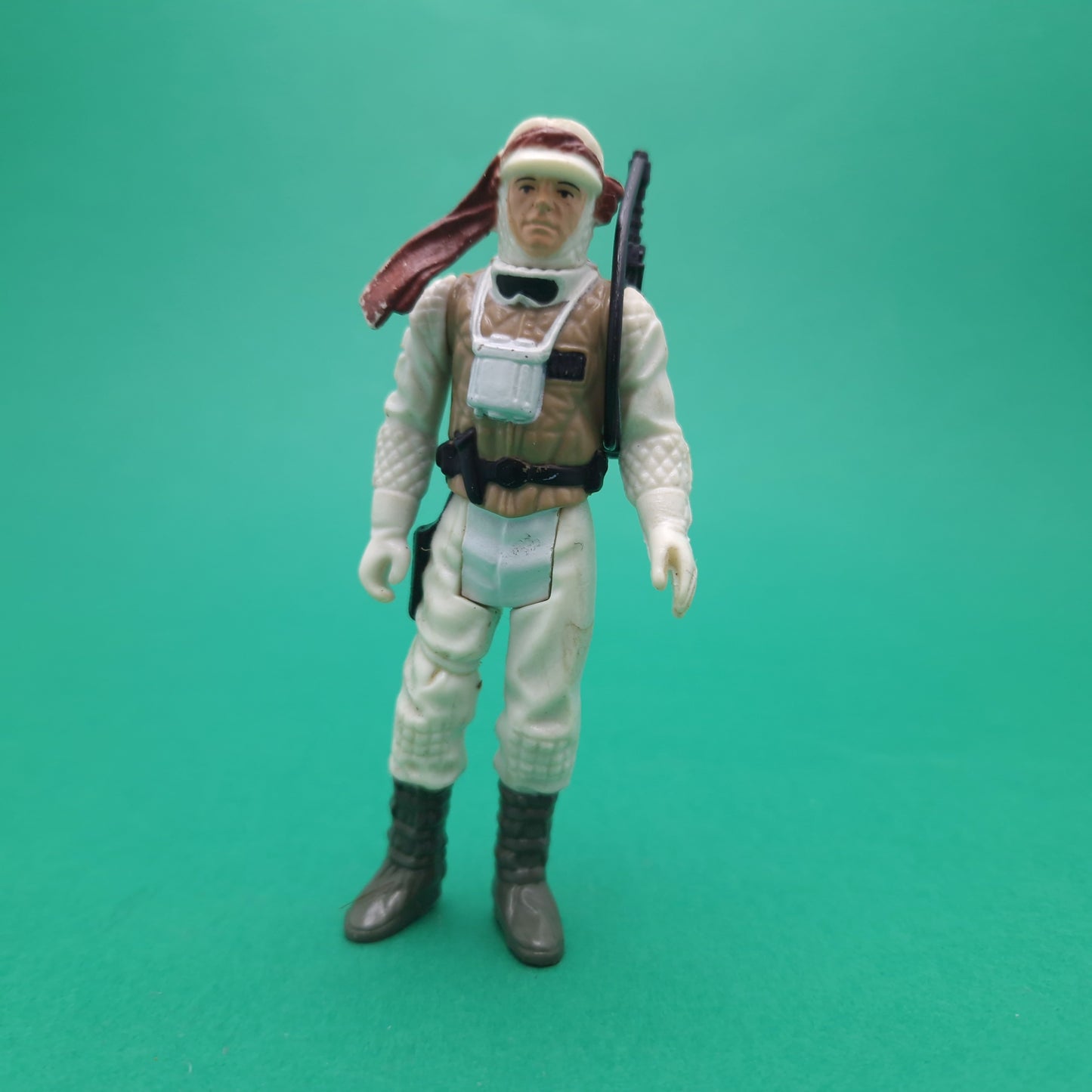 STAR WARS ☆ LUKE SKYWALKER HOTH Vintage Figure ☆ Original Rifle ESB HK Kenner 1980