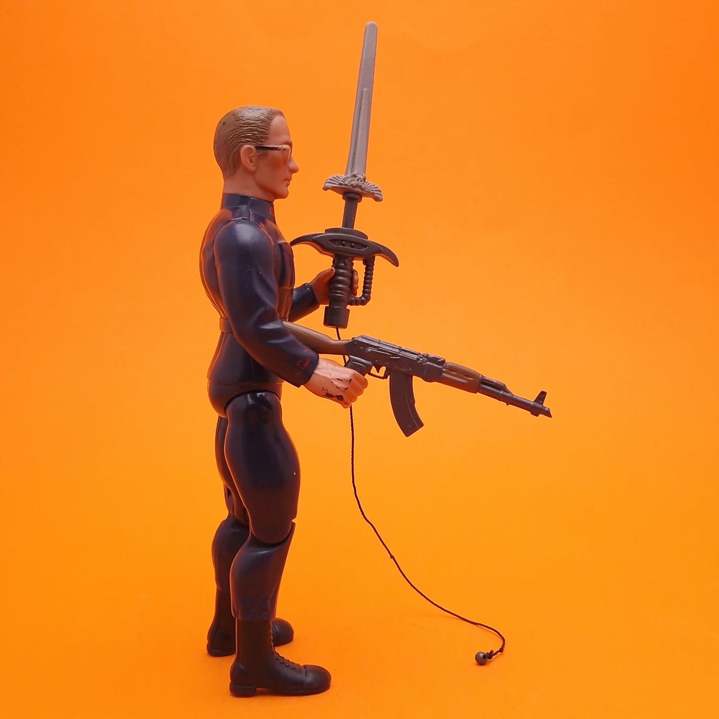 RAMBO: The Force of Freedom ☆ 1985 GENERAL WARHAWK Action Figure ☆ Vintage COLECO 80s