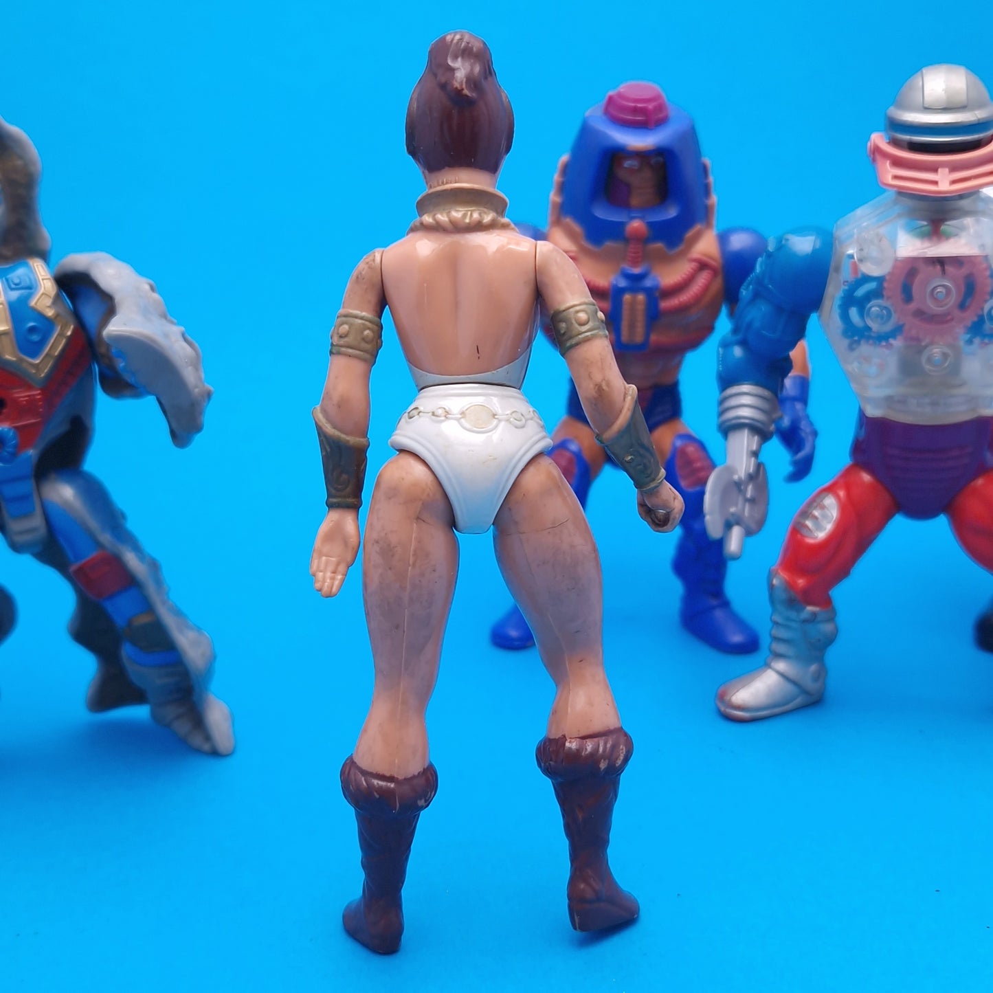 MASTERS OF THE UNIVERSE ☆ Bundle TEELA MANEFACES RAM-MAN ROBOTO Vintage Figure ☆ MOTU Loose 80s Mattel