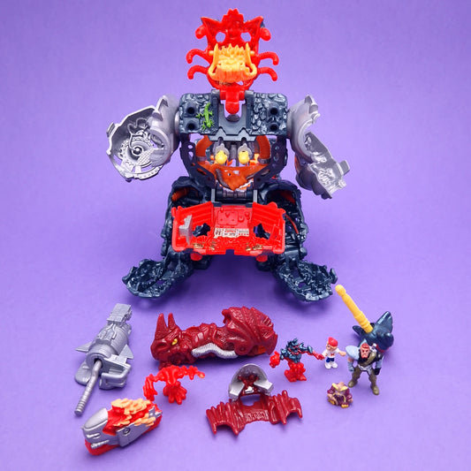 MIGHTY MAX ☆ BLASTS MAGUS DELUXE Vintage Figure Playset ☆ Complete Loose