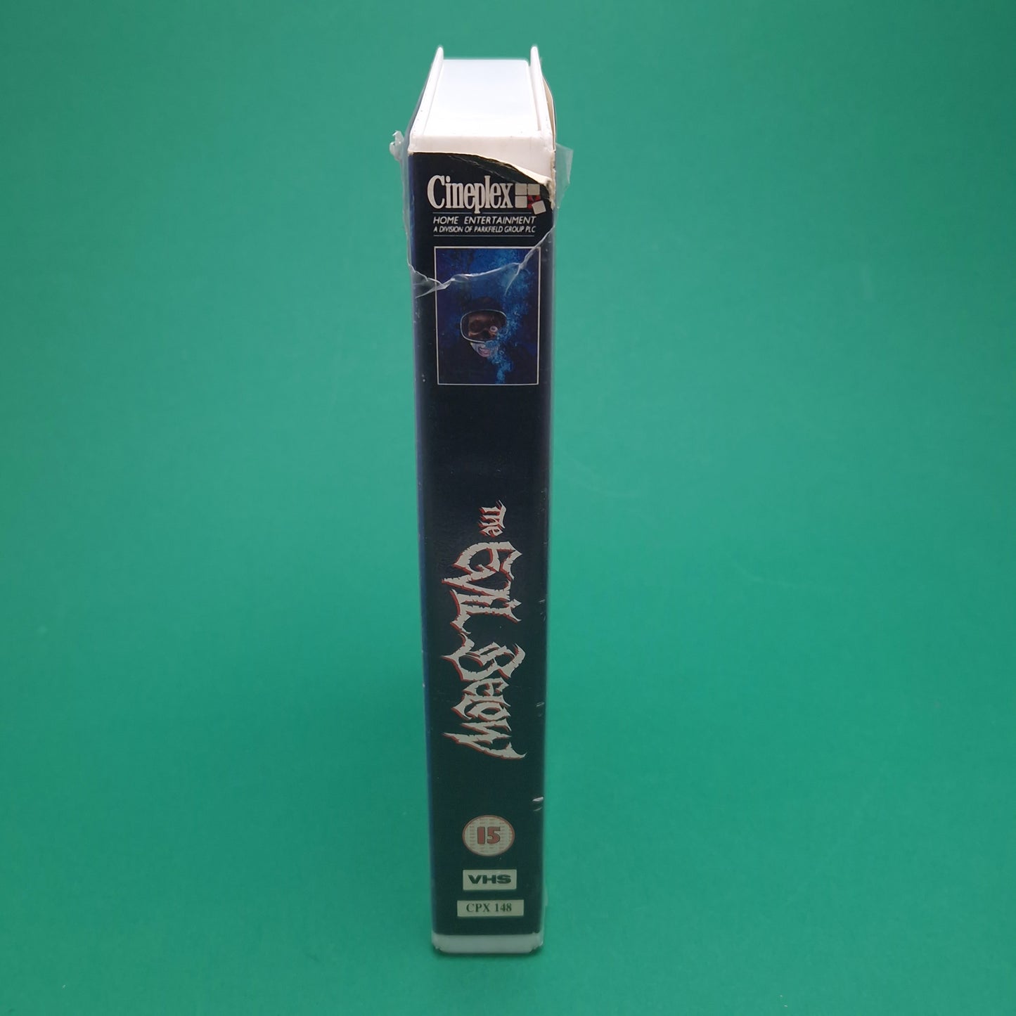 VHS Video ☆ THE EVIL BELOW ☆ 80s Horror Big Box Ex Rental Vintage 15 cert