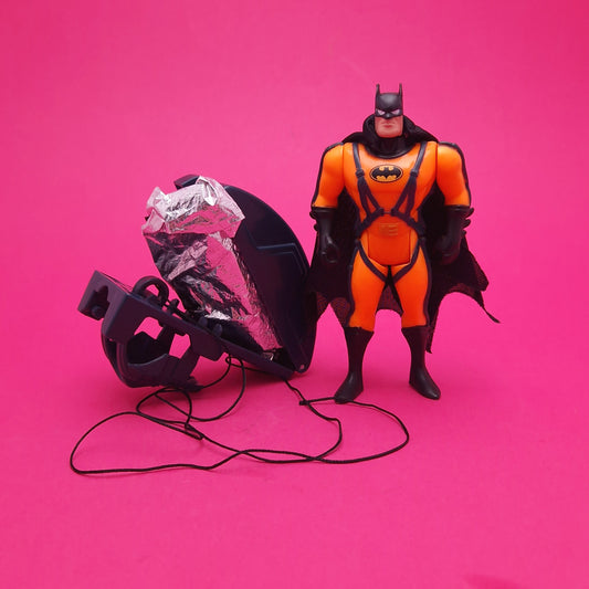 BATMAN THE ANIMATED SERIES ☆ SKY DIVE Action Figure ☆ Vintage 90s Kenner Loose