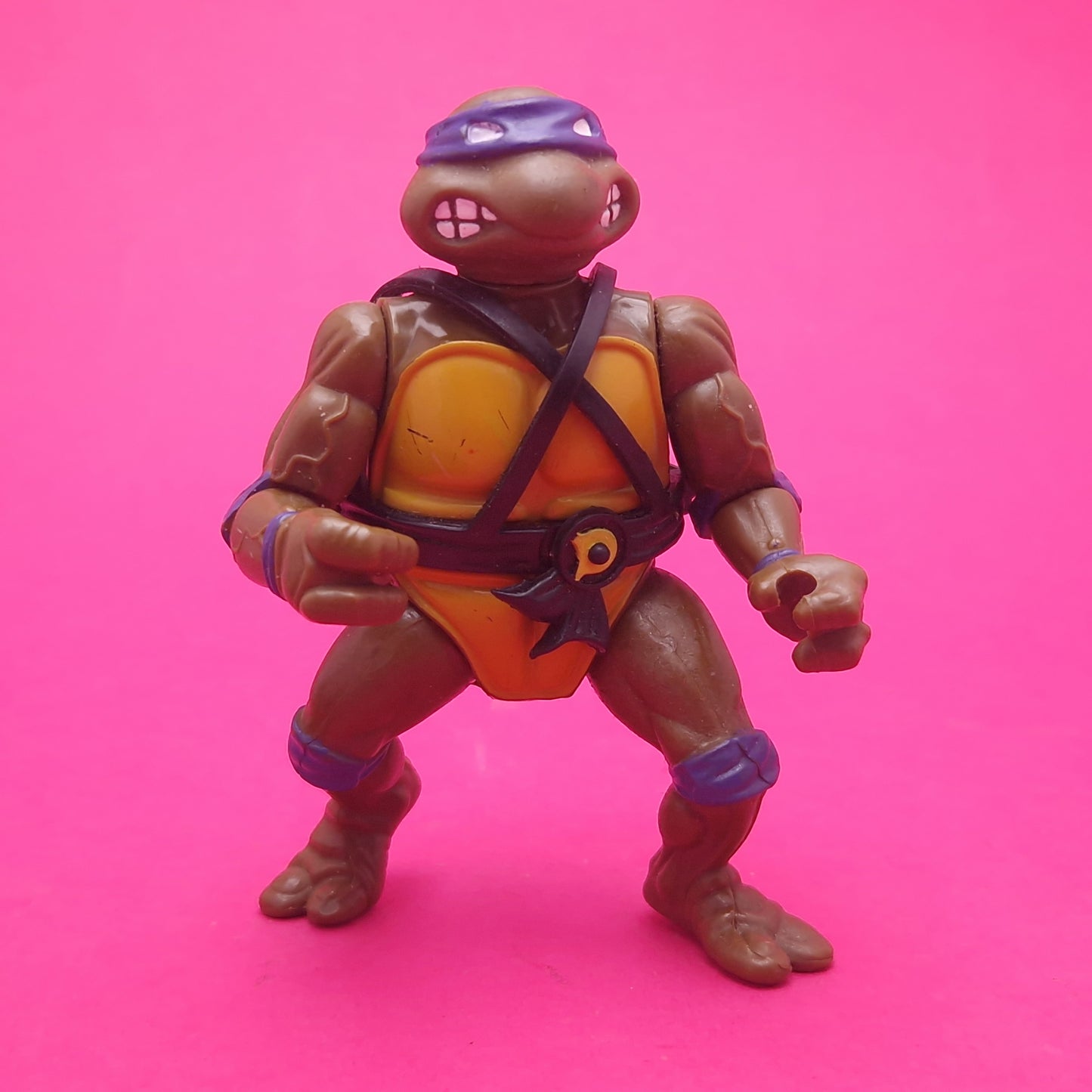 TEENAGE MUTANT NINJA TURTLES ☆ CHEAPSKATE & DONATELLO Vintage Action Figure Vehicle ☆ Hero Loose