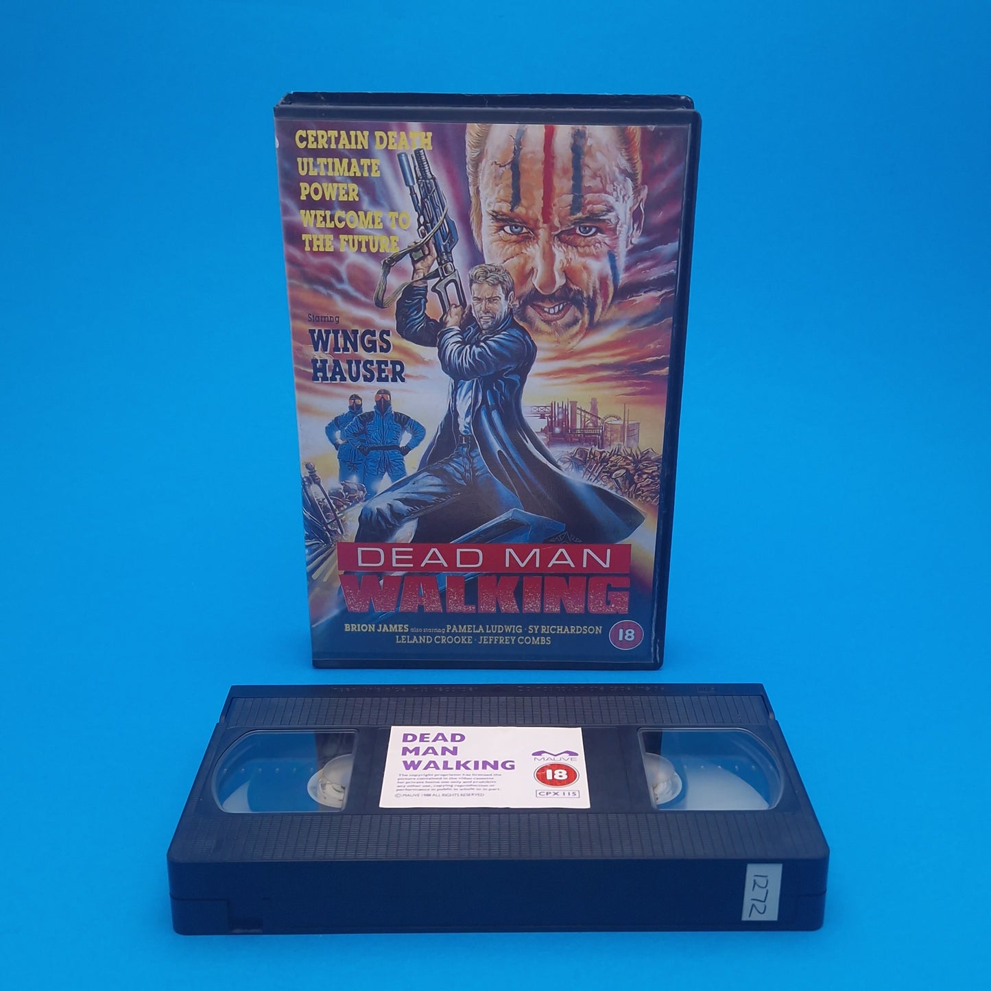 VHS Video ☆ DEAD MAN WALKING ☆ Hauser 80s Big Box Ex Rental Vintage 18