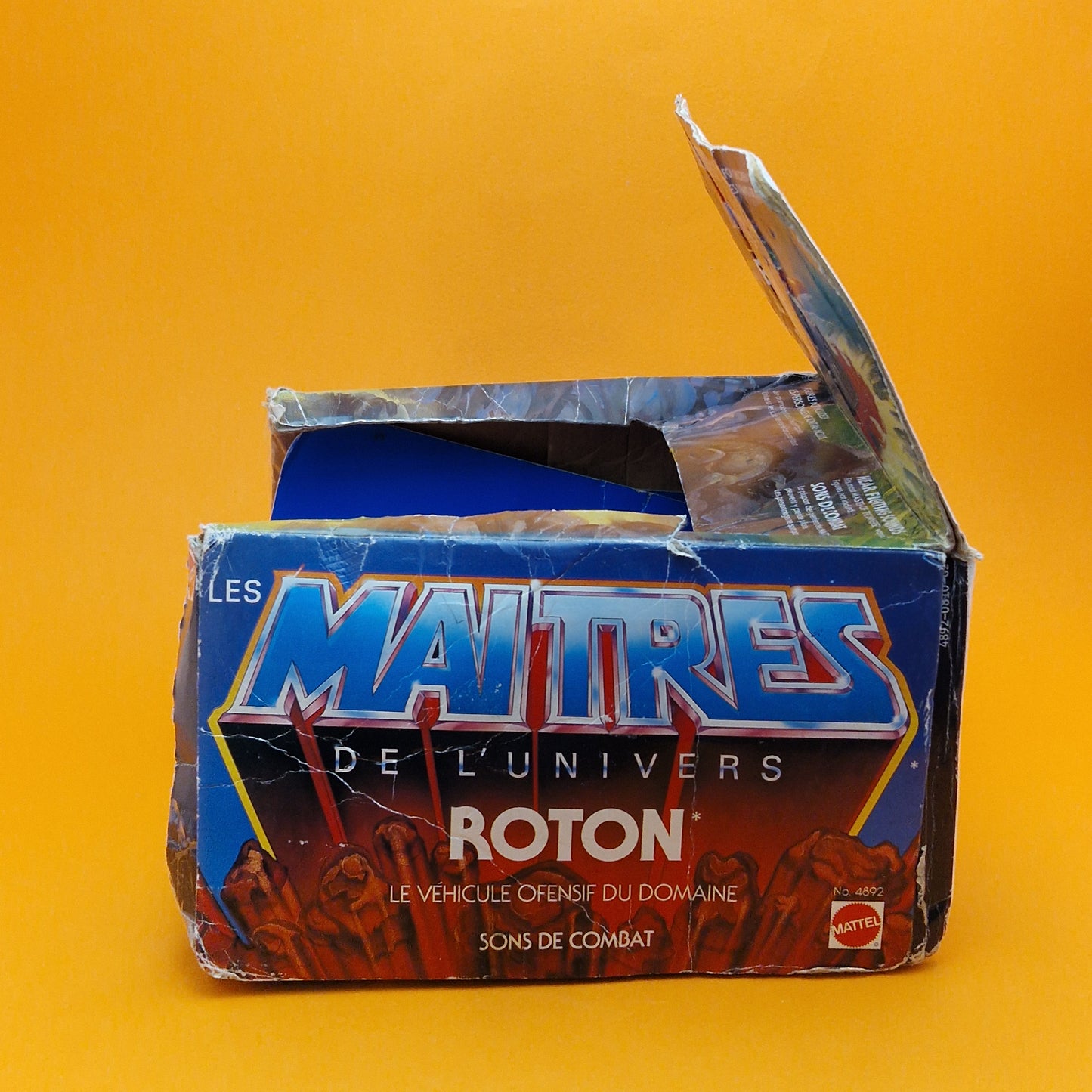 MASTERS OF THE UNIVERSE ☆ ROTON Complete Vintage Figure Vehicle ☆ MOTU 80s Mattel Boxed