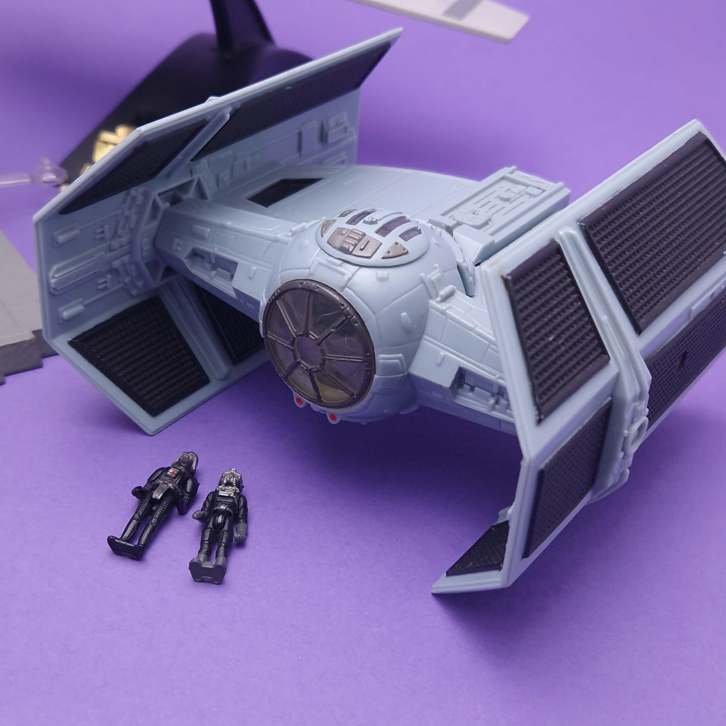MICRO MACHINES ☆ STAR WARS ACTION FLEET BUNDLE Imperial Flight Tie Fighter Vintage ☆ 90s Loose