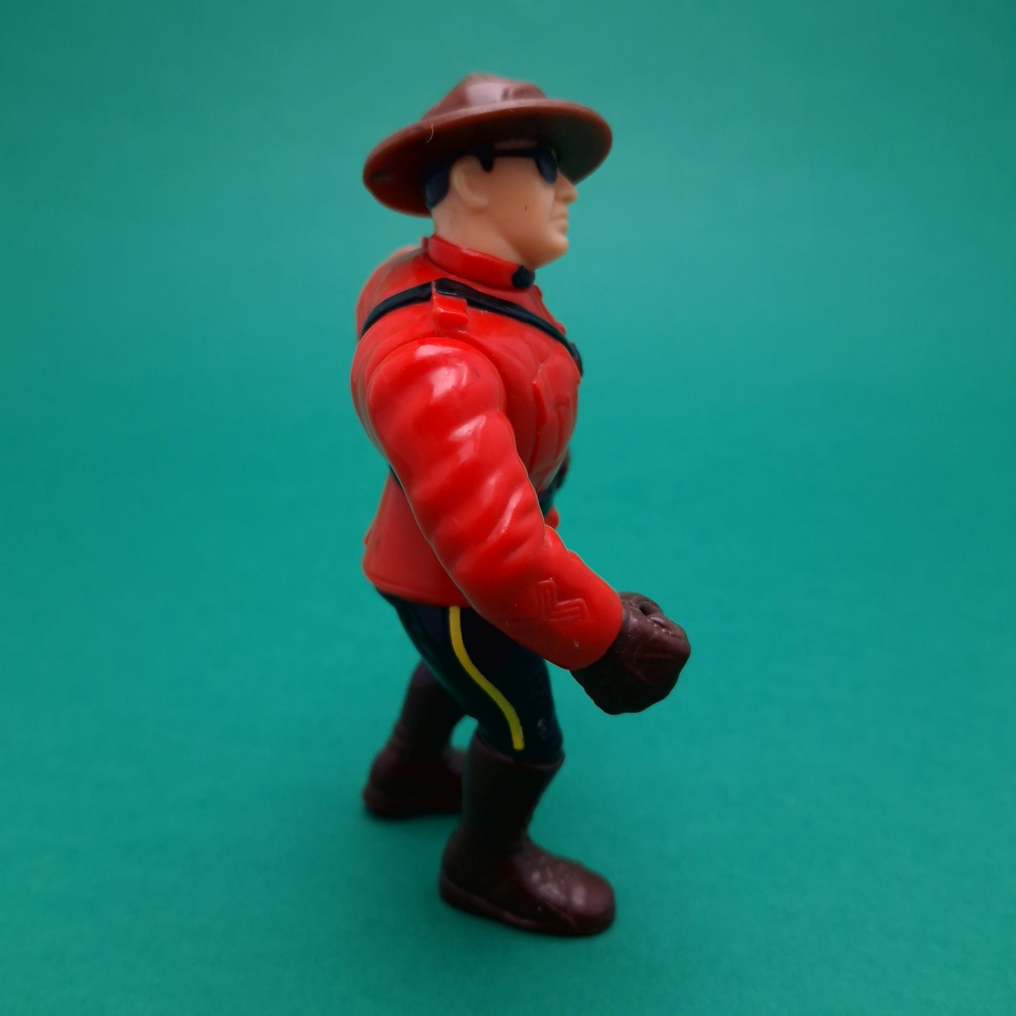 WWF HASBRO THE MOUNTIE Vintage Wrestling Figure ☆ Original 90s Series 5