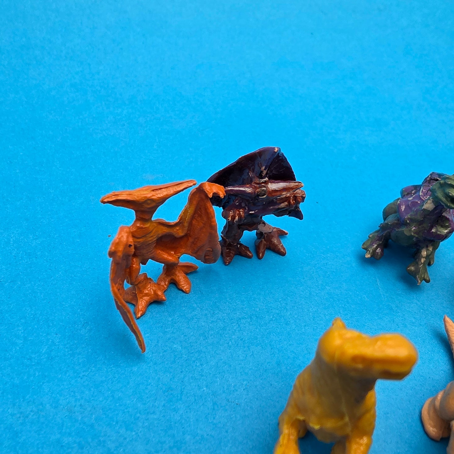 TRANSMUTAZORS DINOSAURS ☆ BUNDLE 10X Mini Figure ☆ Vintage 1990s IDEAL