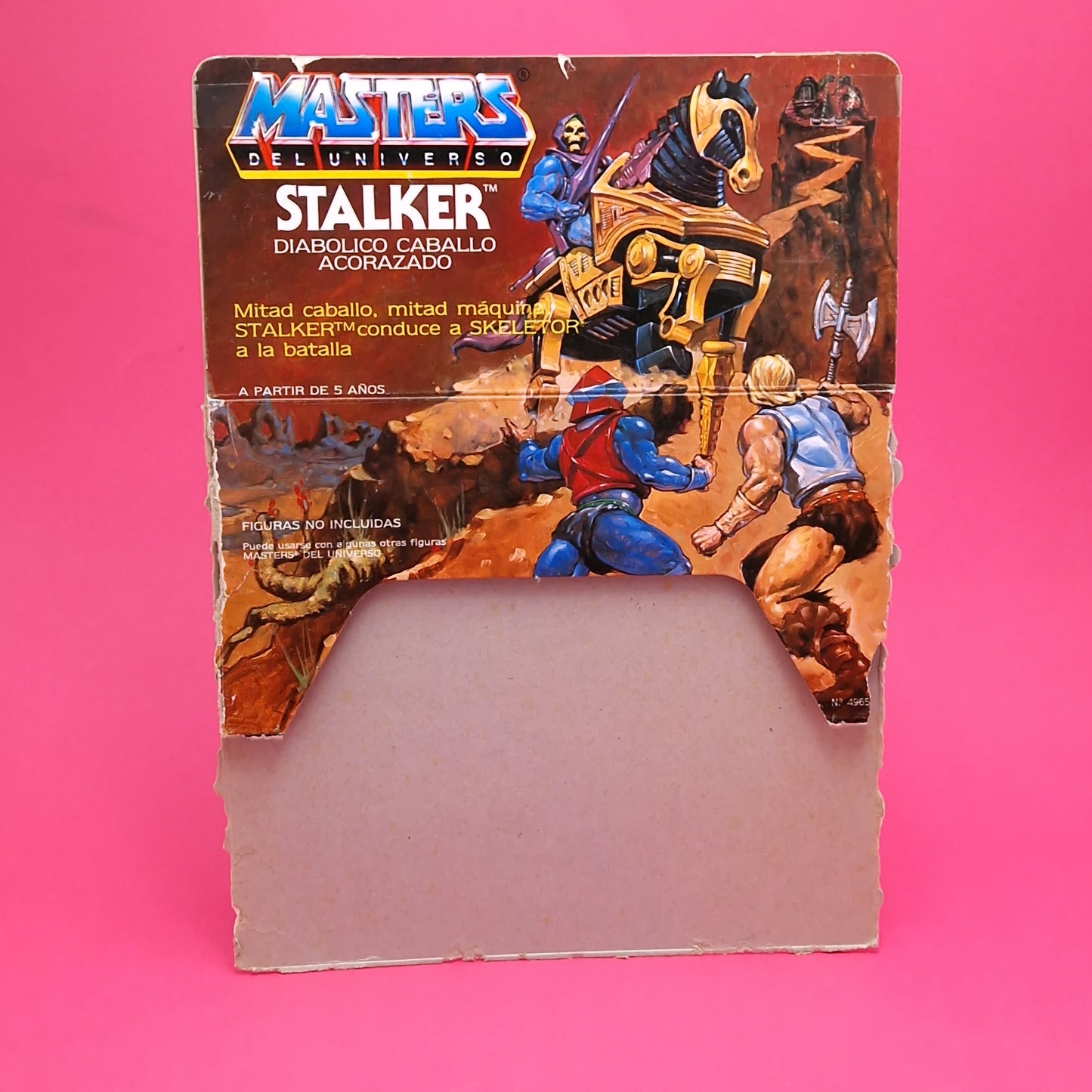 MASTERS OF THE UNIVERSE ☆ NIGHT STALKER Vintage Figure ☆ MOTU Loose 80s Mattel Original