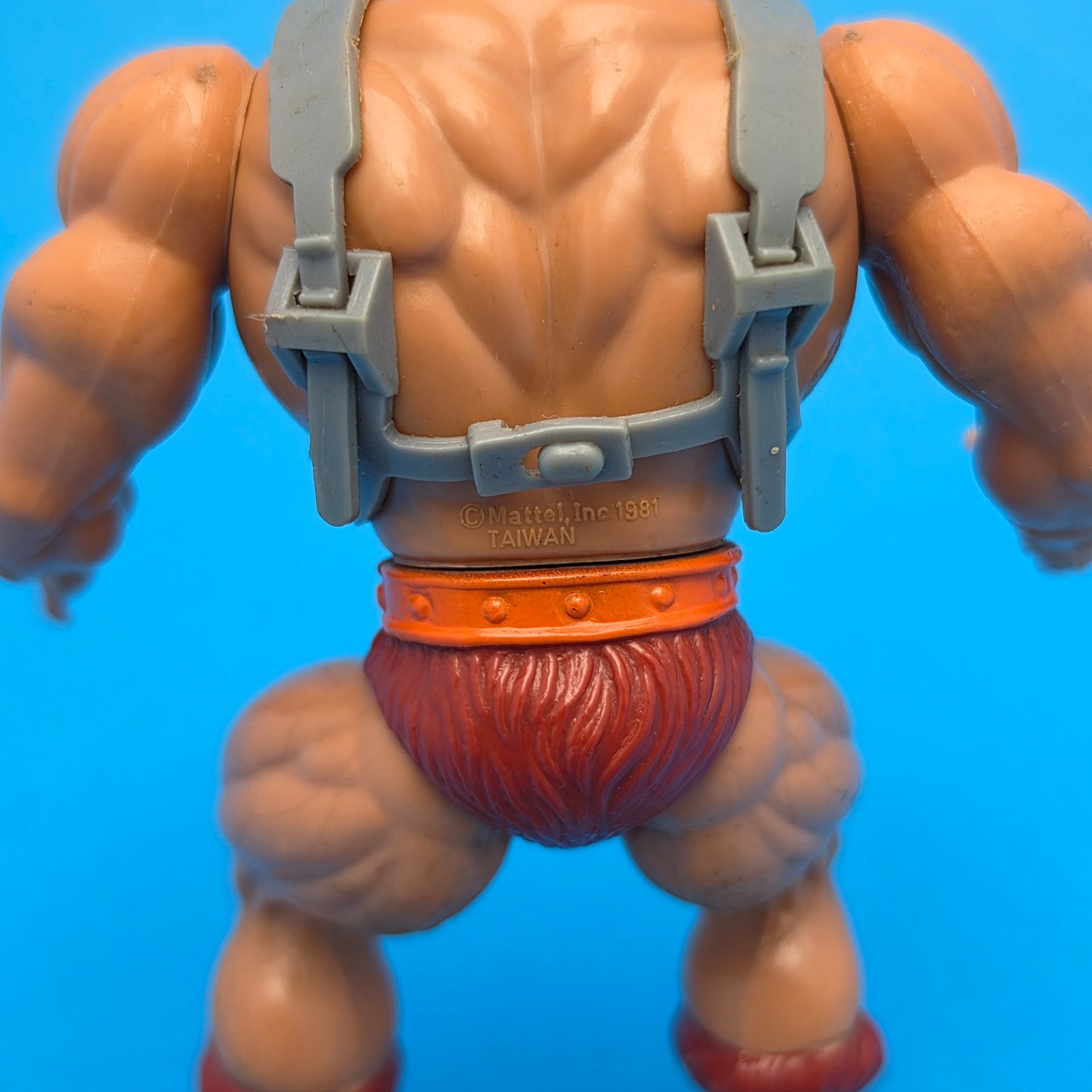 MASTERS OF THE UNIVERSE ☆ HE-MAN Complete Taiwan Vintage Figure ☆ MOTU Loose 80s Mattel Original