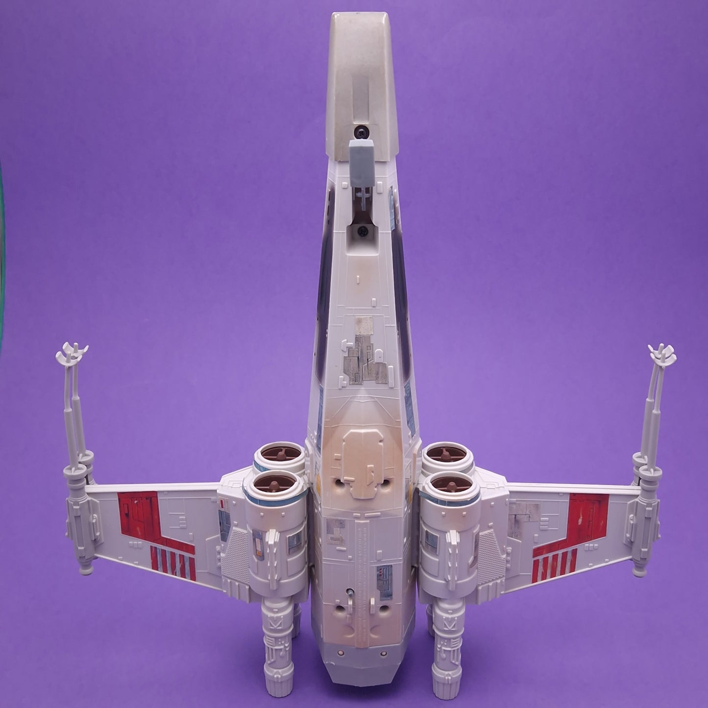 STAR WARS ☆ X WING LUKE SKYWALKER POTF Vintage Action Figure Vehicle ☆ Original 90s