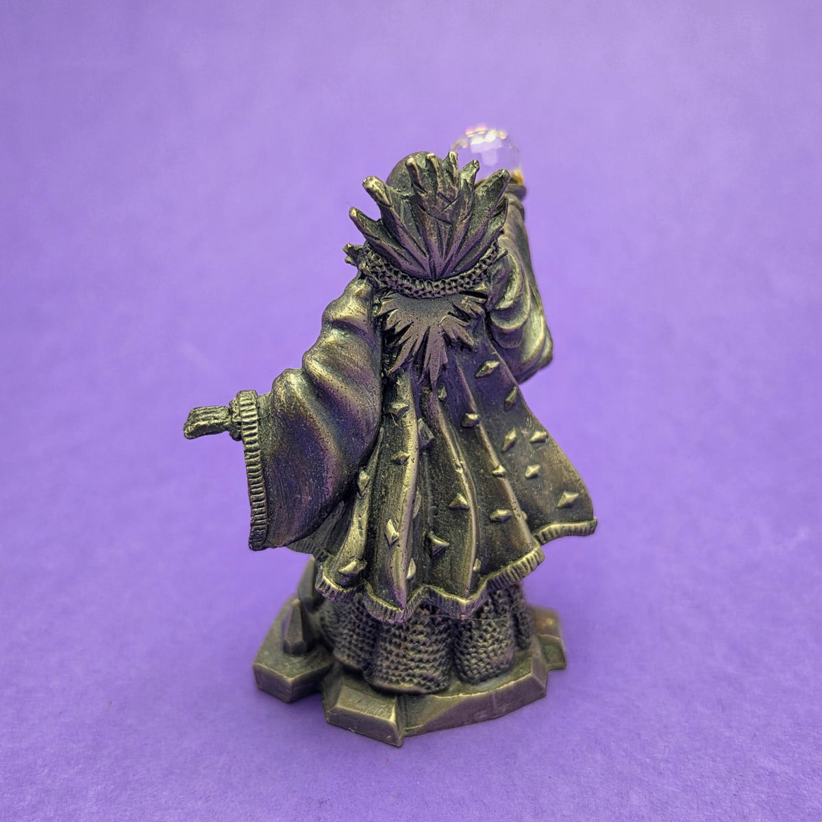 MYTH AND MAGIC ☆ THE WIZARD OF WINTER Statue Metal Figure ☆ Loose Mark Locker
