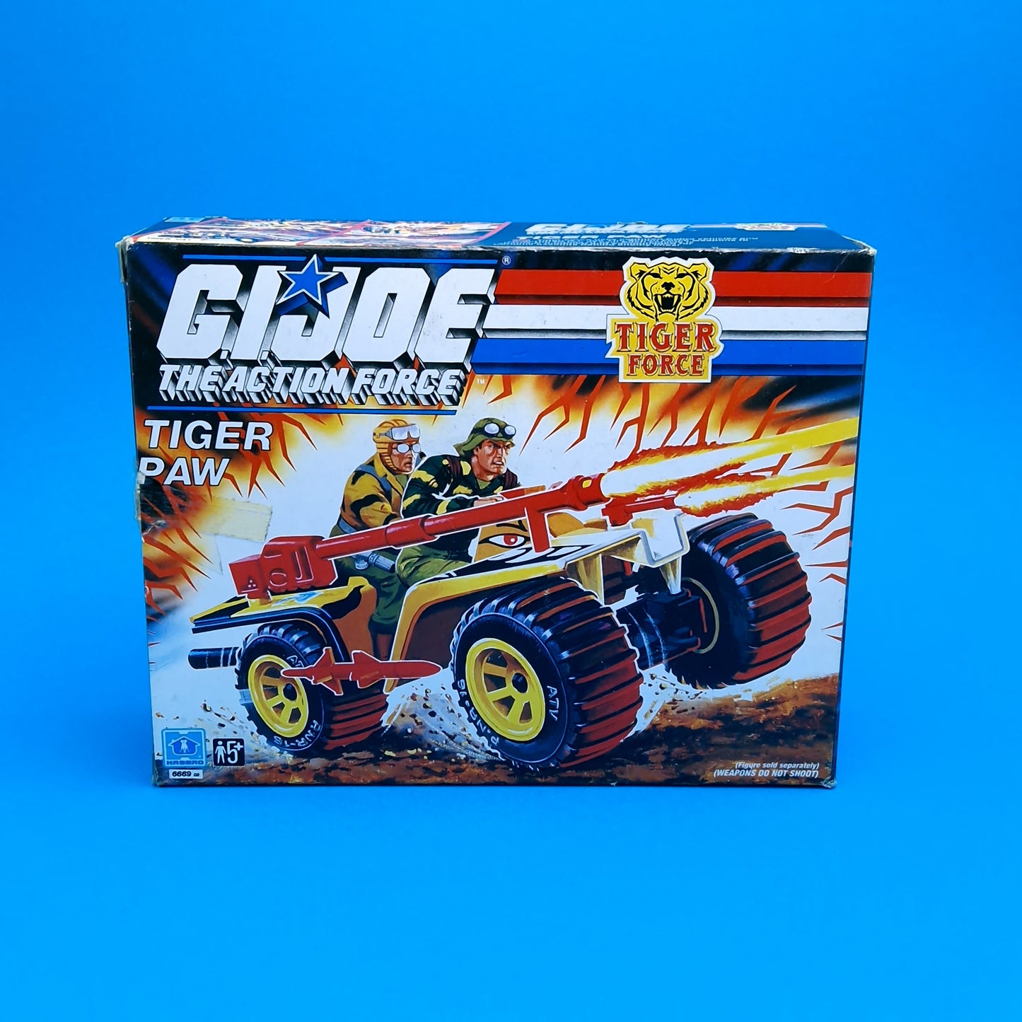 ACTION FORCE ☆ TIGER PAW Vehicle Complete BOXED ☆ TIGER FORCE G.I.JOE Hasbro 1989
