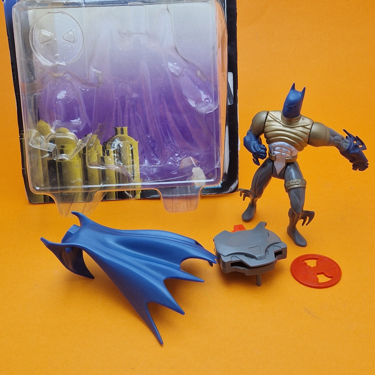 LEGENDS OF BATMAN KNIGHTSEND BATMAN Vintage Figure ☆ Card Original Kenner Loose