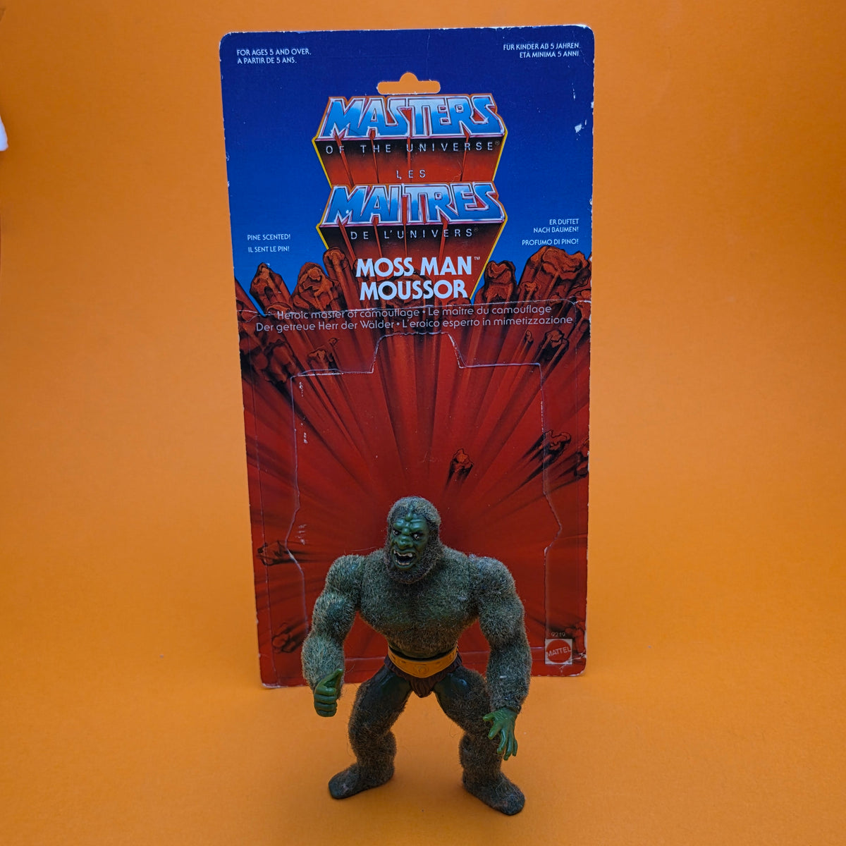 MASTERS OF THE UNIVERSE ☆ MOSSMAN Card Vintage Figure ☆ MOTU 80s Mattel