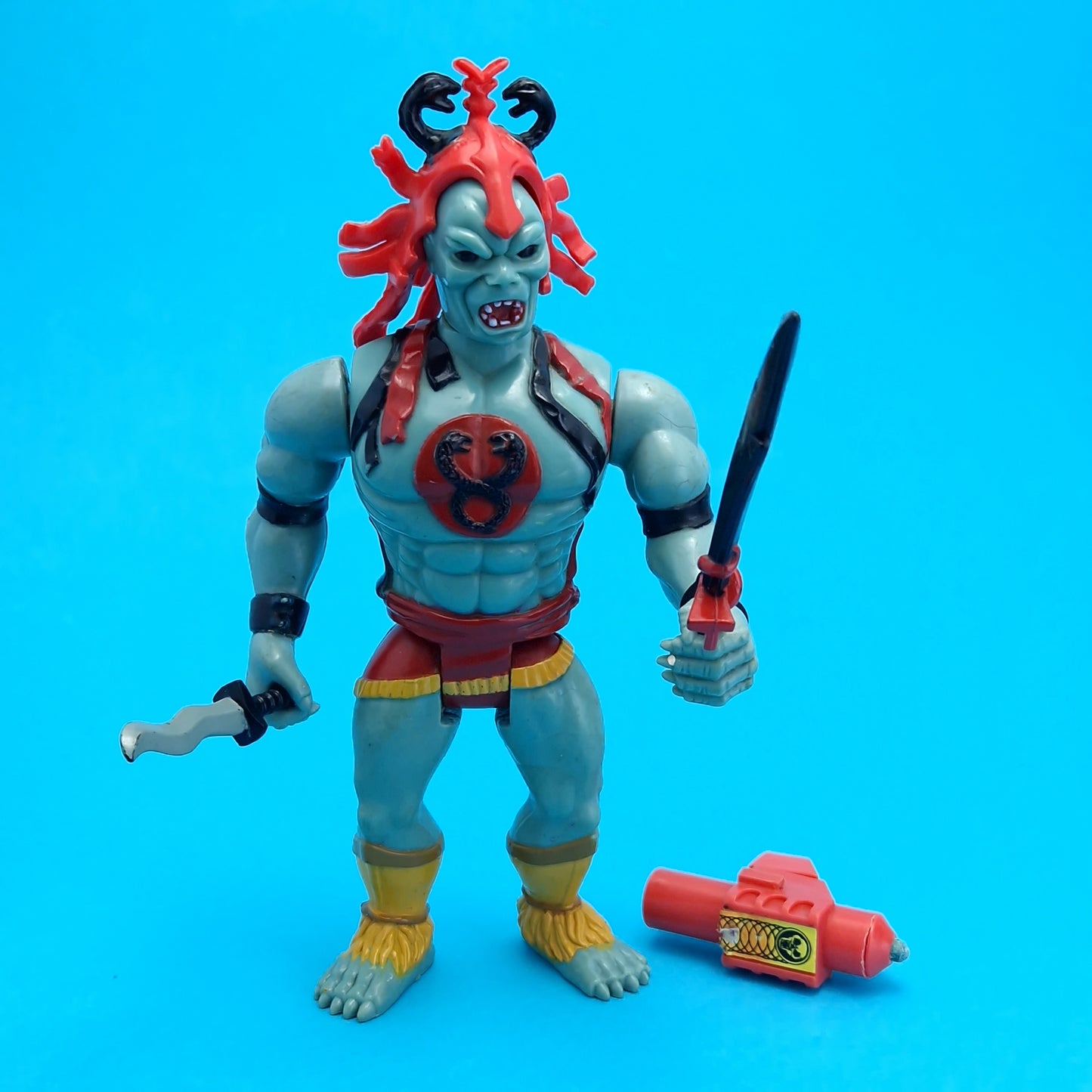 THUNDERCATS ☆ THUNDERCATS MUMM-RA Action Figure ☆ Vintage LJN Complete Original 80s Loose