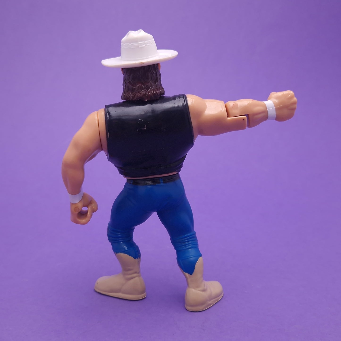 WWF HASBRO ☆ SMOKING GUNNS BILLY & BART GUNN Vintage Wrestling Figure ☆ Green Card Original 90s Series 11