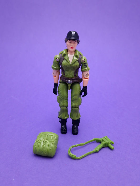 GI JOE ☆ LADY JAYE Action Figure ☆ Vintage Action Force Hasbro 1985