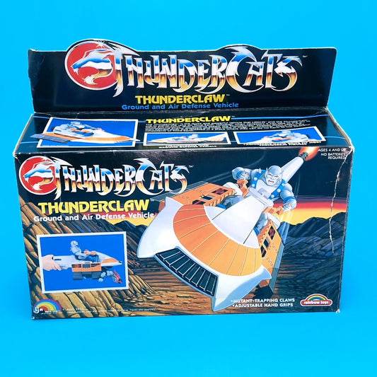 THUNDERCATS ☆ THUNDERCLAW Action Figure Vehicle ☆ BOXED Toys Vintage LJN 80s