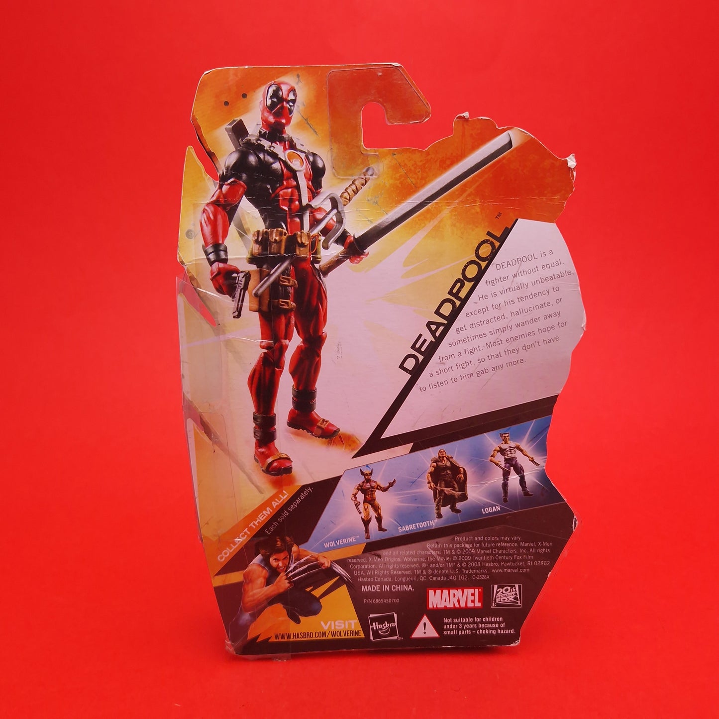 MARVEL UNIVERSE ☆ DEADPOOL 3.75inc Origins Wolverine Figure ☆ MISB Sealed Boxed