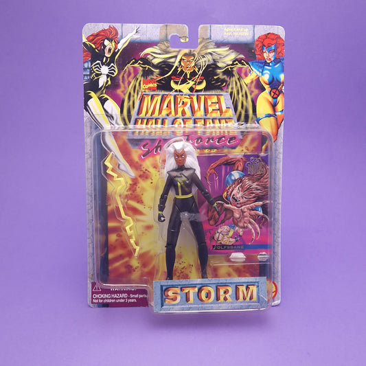 HALL OF FAME X-MEN ☆ STORM MARVEL Figure ☆ Vintage MOC Sealed Carded Toybiz 90s