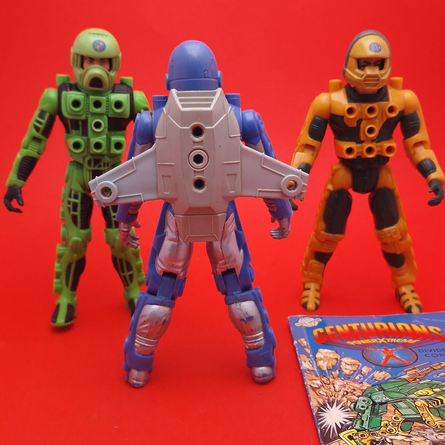 CENTURIONS ☆ JAKE ROCKWELL ACE McCLOUD MAX RAY Action Figures ☆ Vintage Original 90s Kenner