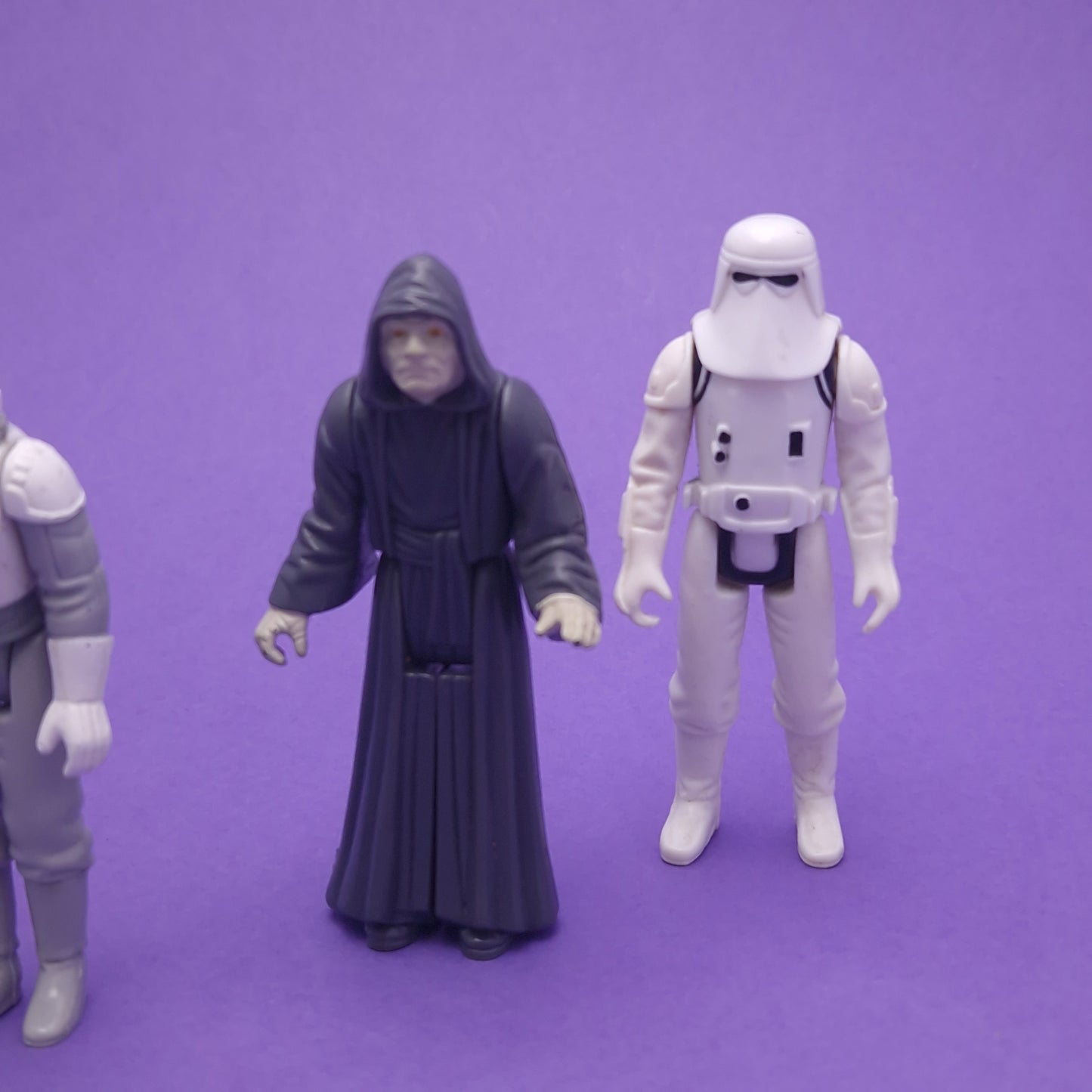 STAR WARS VINTAGE ☆ 5x BUNDLE TIE PILOT AT-AT EMPEROR SNOW TROOPER Figures ☆ Kenner 80s