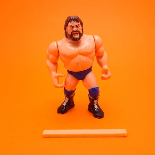 WWF HASBRO HACKSAW JIM DUGGAN Vintage Wrestling Figure ☆ Series 1 90s Loose 2X4