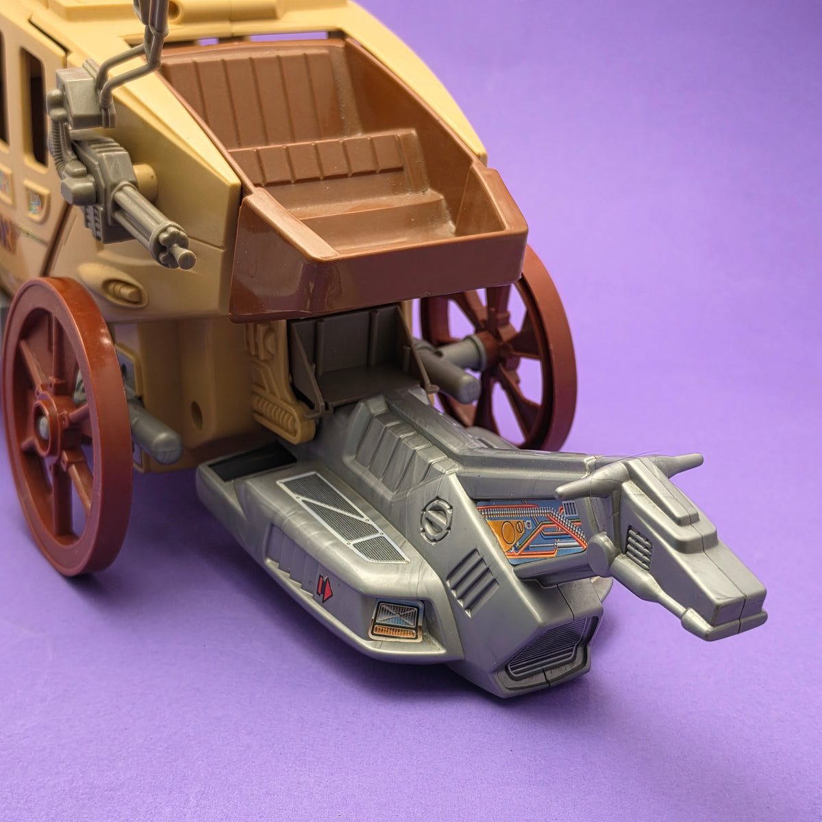 BRAVESTARR ☆ STRATOCOACH Figure Vehicle ☆ Vintage Mattel Original 80s Loose