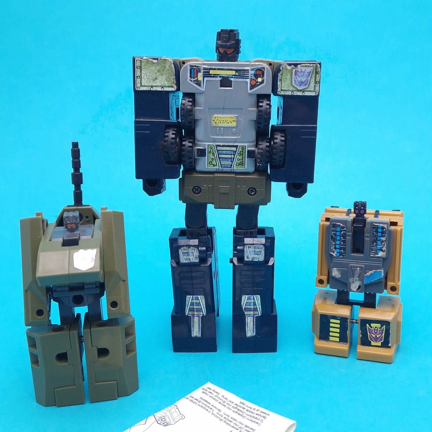TRANSFORMERS G1 ☆ Combiners COMBATICONS BRUTICUS Parts Figure ☆ 1986 Robot Vintage