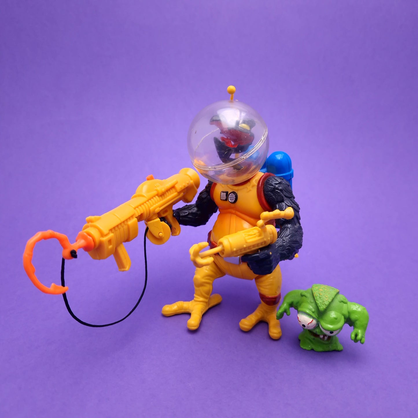 EARTHWORM JIM ☆ PSY-CROW Vintage Action Figure ☆ Loose Playmates