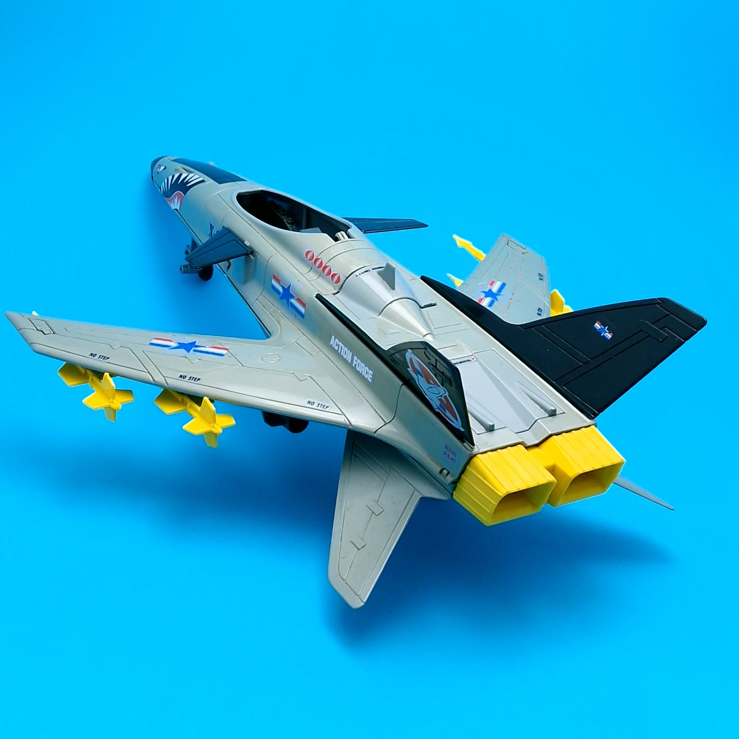 ACTION FORCE ☆ X-30 CONQUEST JET Plane Slipstream Vehicle Figure ☆ G.I.JOE Hasbro 1986